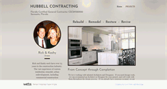 Desktop Screenshot of hubbellcontracting.com